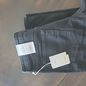 Free Assembly The Full Wide Straight Black Jeans